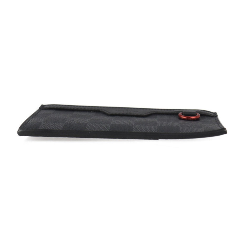 Louis Vuitton Gray Canvas Card case clutch bag