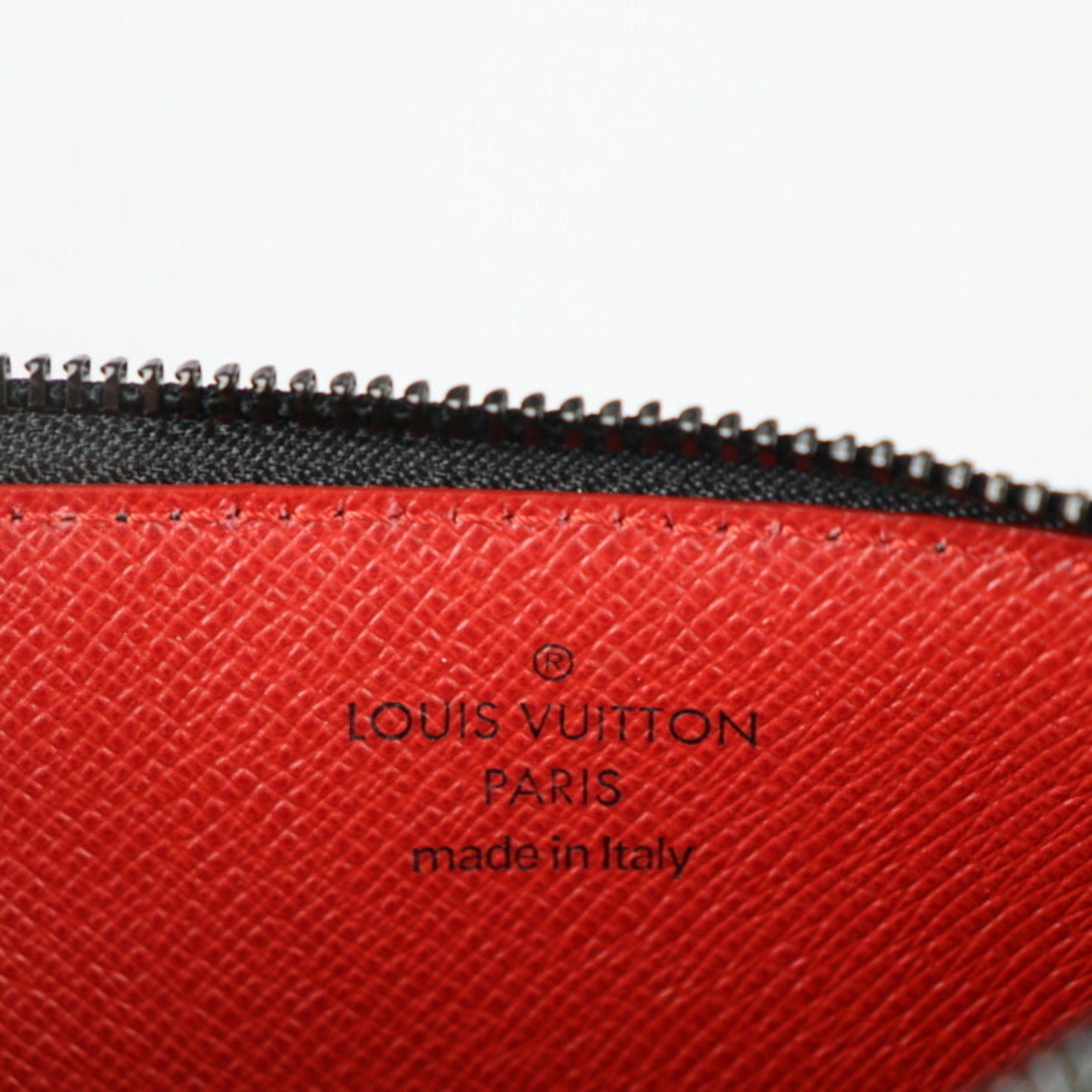 Louis Vuitton Gray Canvas Card case clutch bag