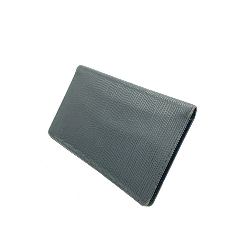 Louis Vuitton Black Leather Portefeuille wallet accessories