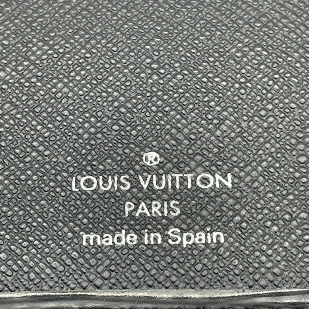 Louis Vuitton Black Leather Portefeuille wallet accessories
