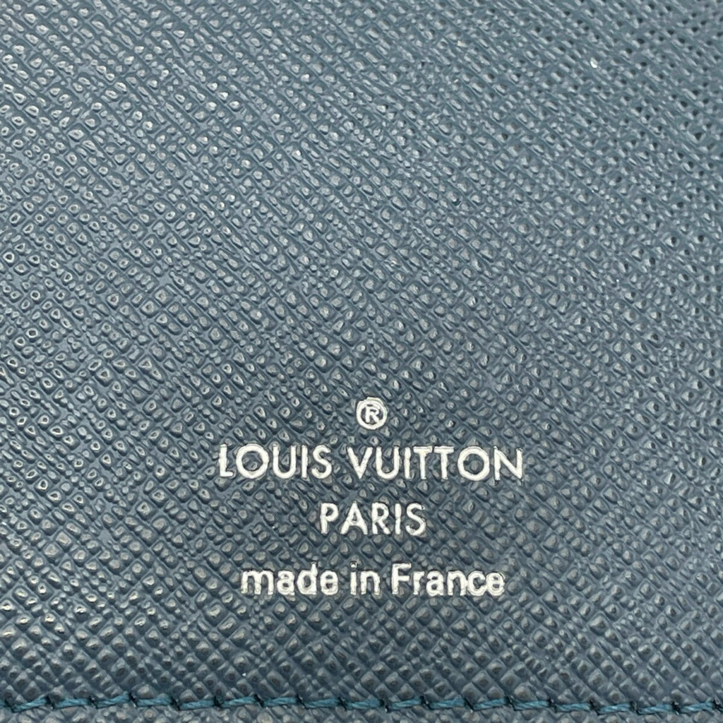 Louis Vuitton Blue Leather Brazza wallet accessories