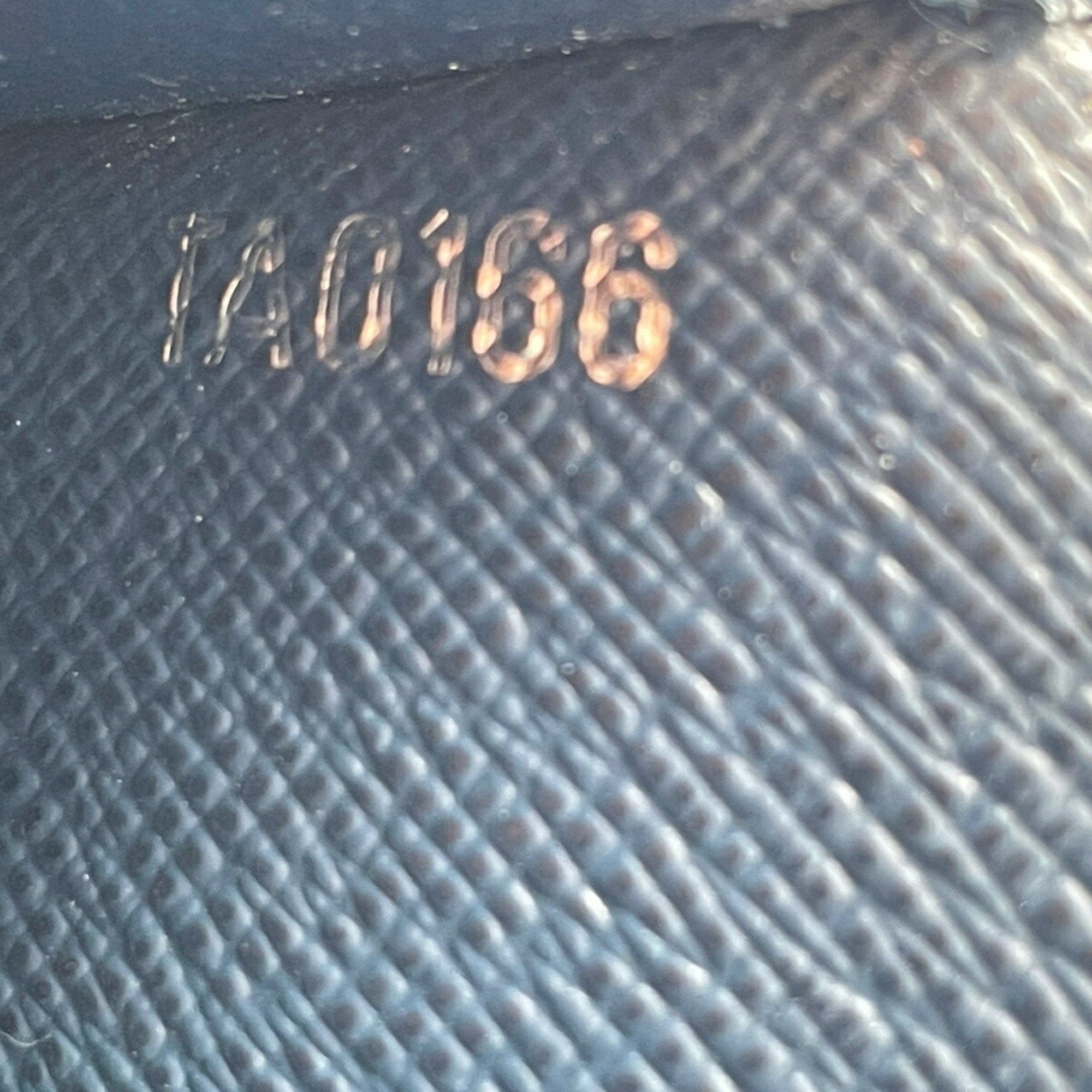 Louis Vuitton Blue Leather Brazza wallet accessories