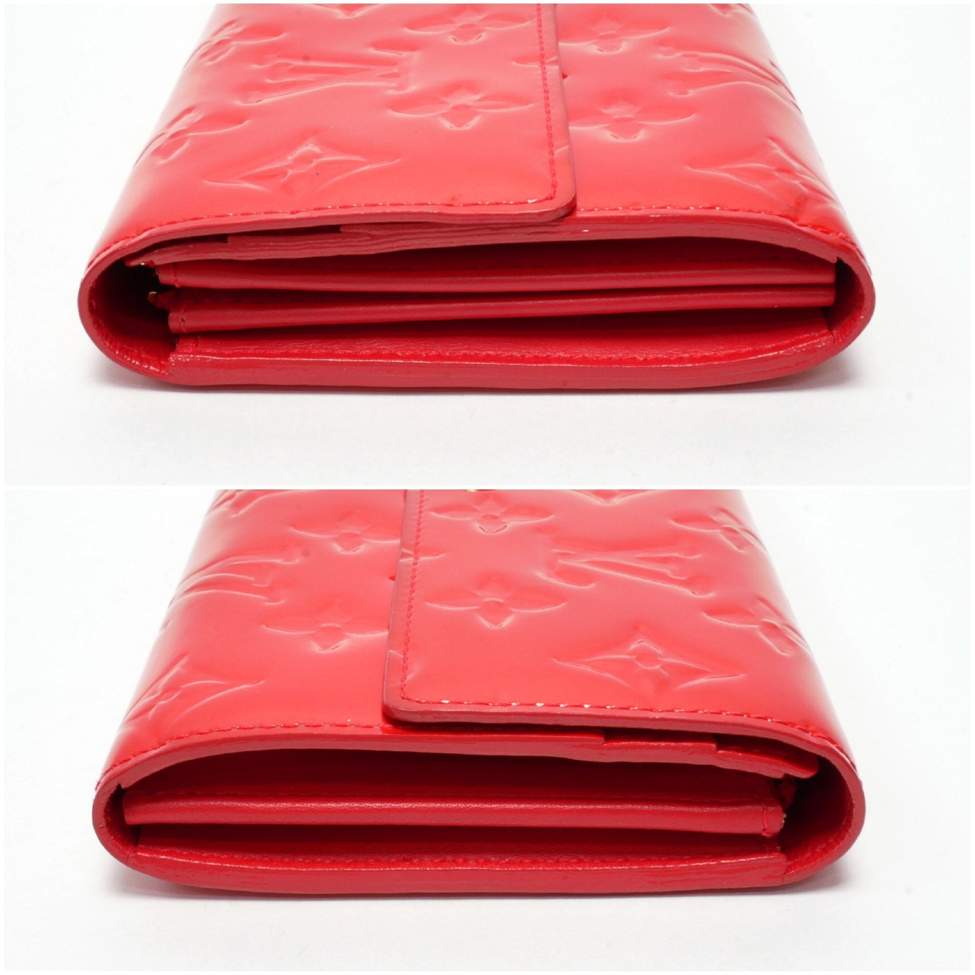 Louis Vuitton Red Canvas  wallet accessories