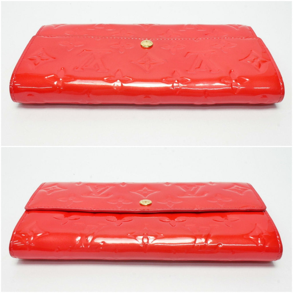 Louis Vuitton Red Canvas  wallet accessories