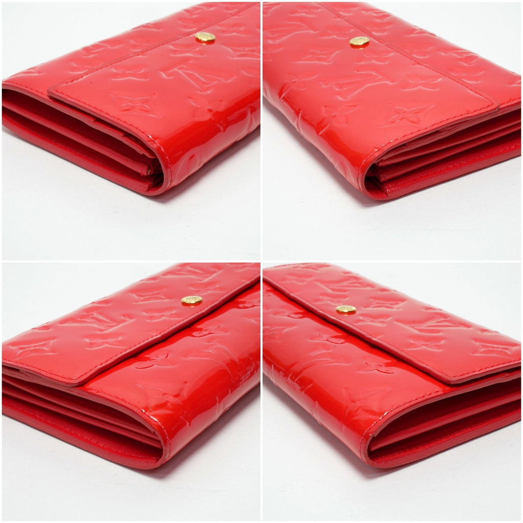 Louis Vuitton Red Canvas  wallet accessories