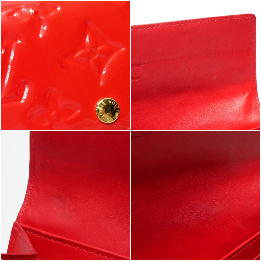 Louis Vuitton Red Canvas  wallet accessories