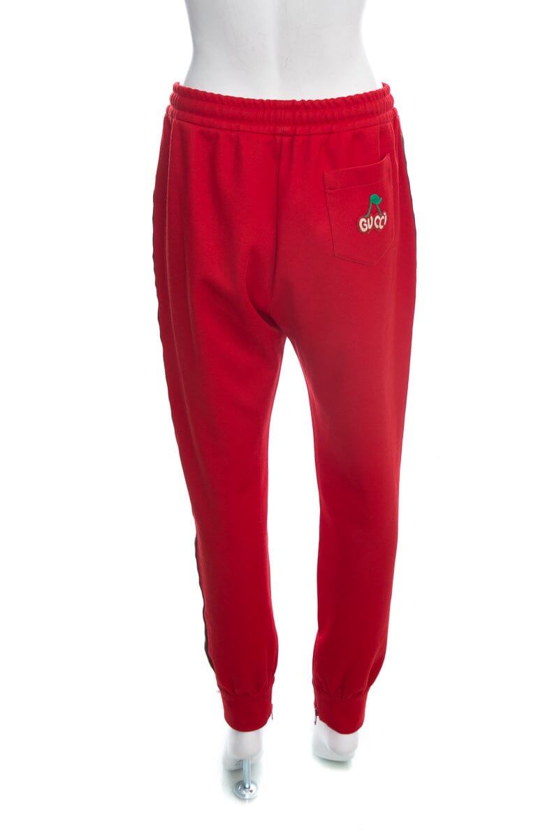 Gucci Red Jogger Pants SZ L