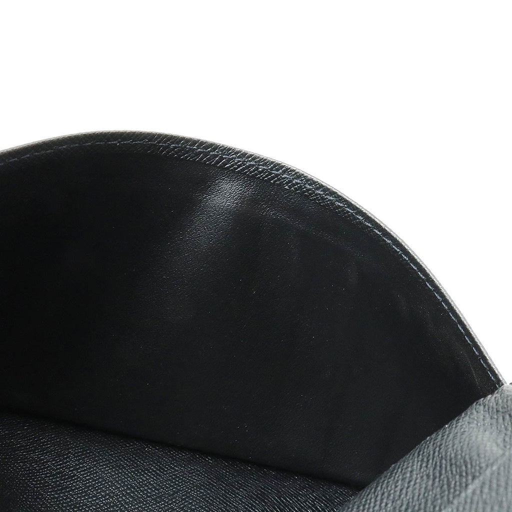 LOUIS VUITTON Louis Vuitton TIGRA PORTO CULT CREEDY YEN 2 folded wallets 2 folded wallets LEZER ALDOWERS BLACK M31002
