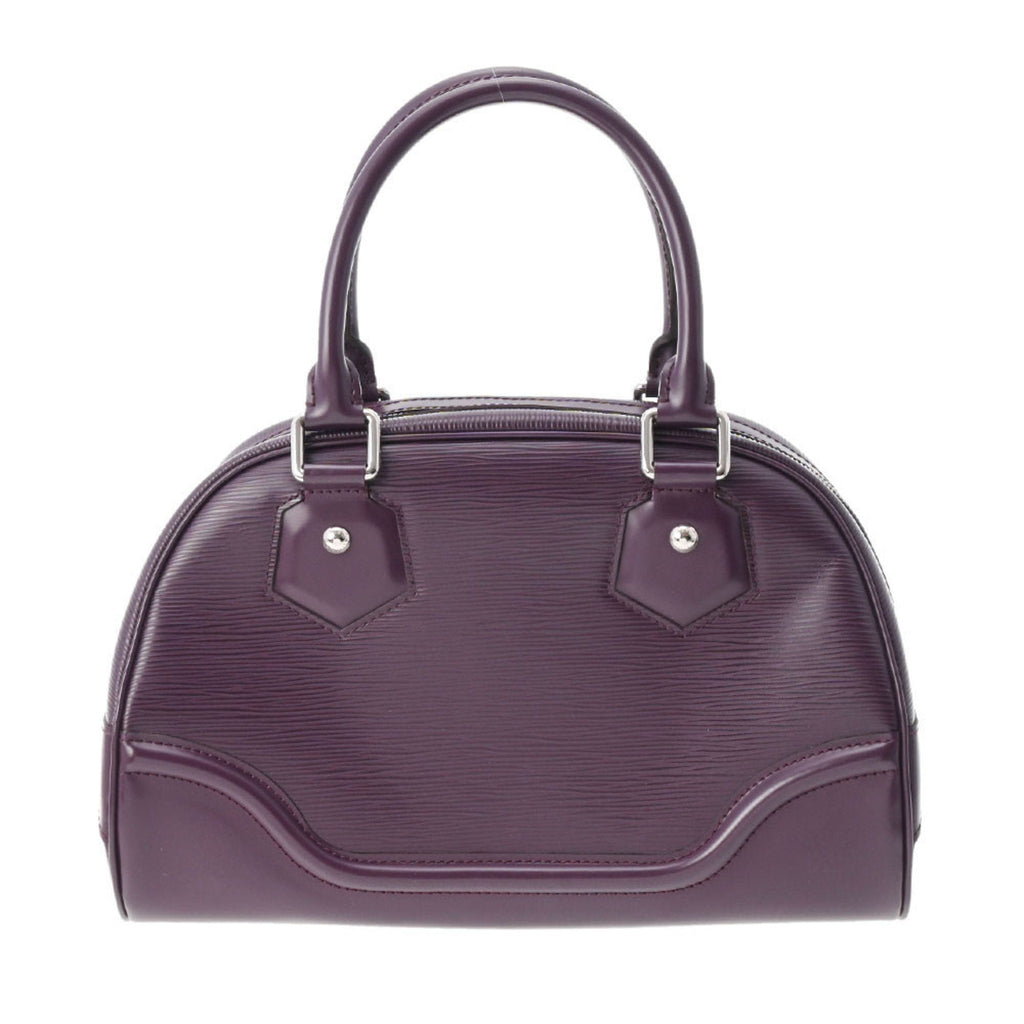 Louis Vuitton Purple Leather Montaigne PM handbag bag