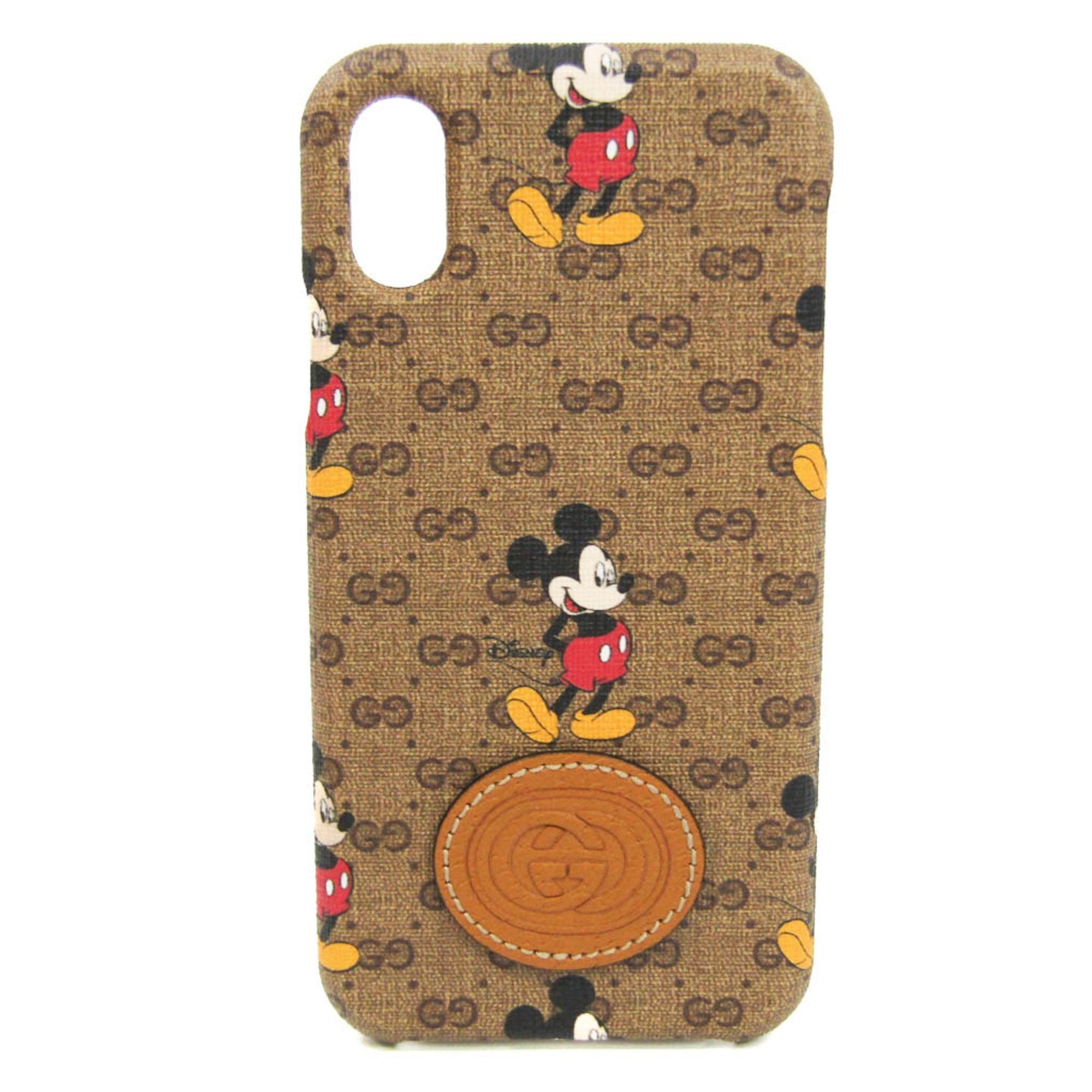 Gucci Brown Canvas -- wallet accessories