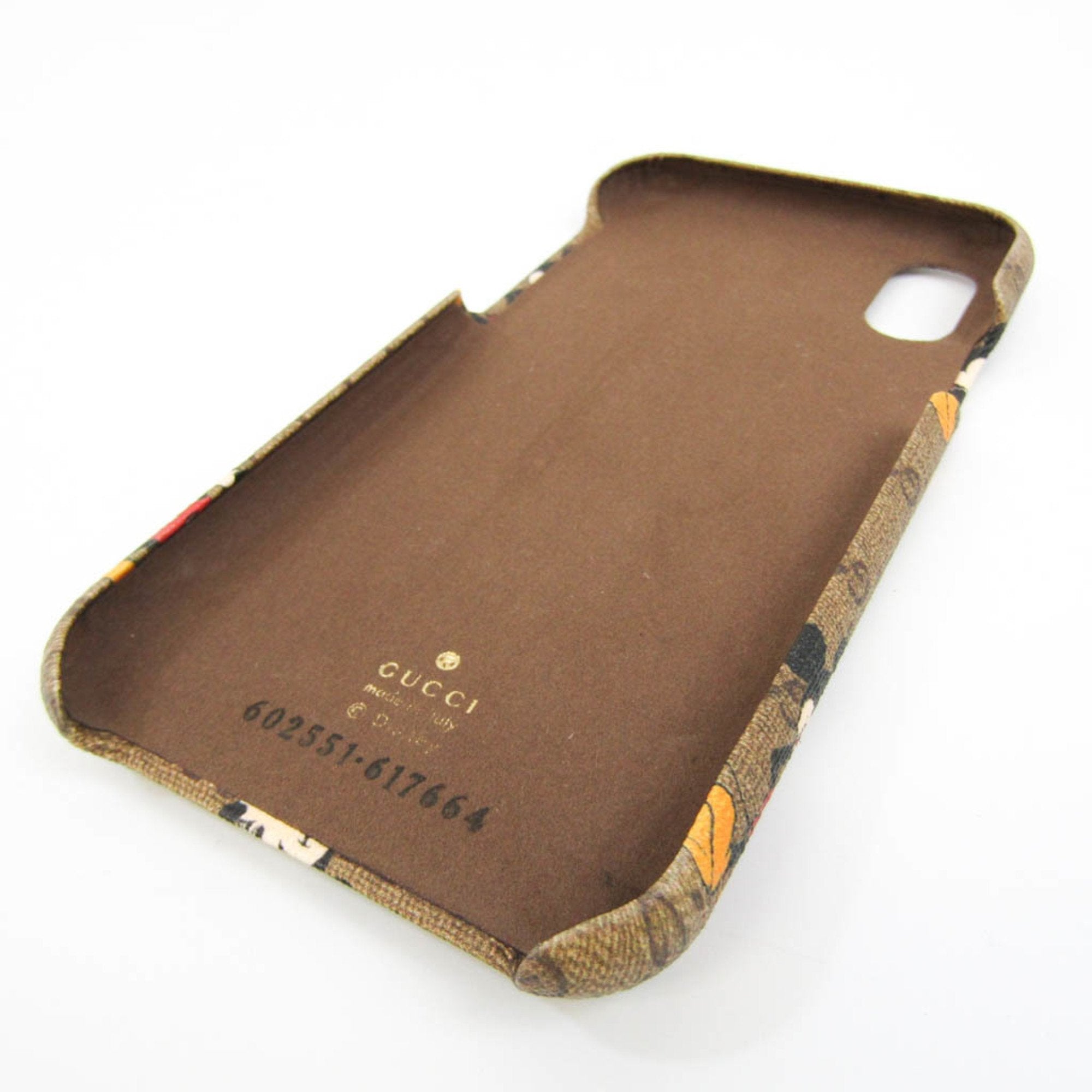 Gucci Brown Canvas -- wallet accessories