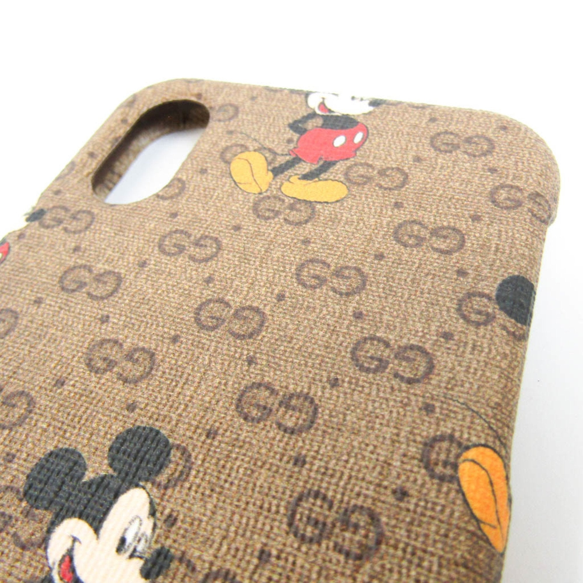 Gucci Brown Canvas -- wallet accessories