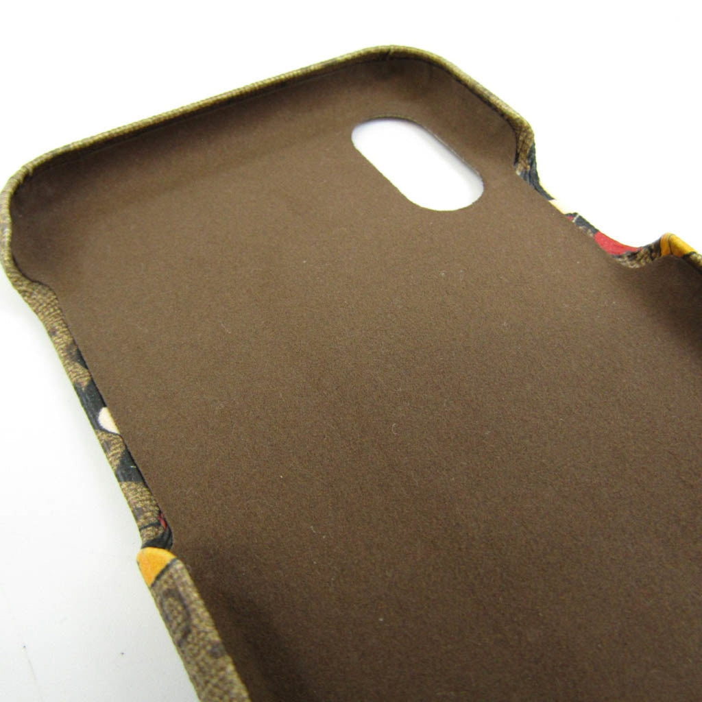Gucci Brown Canvas -- wallet accessories