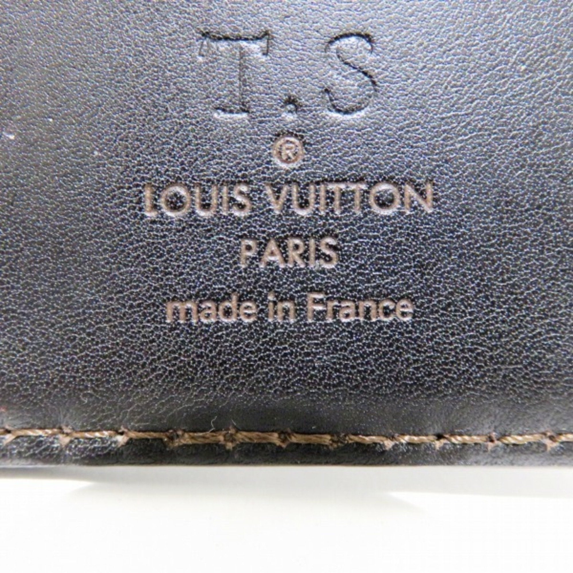 Louis Vuitton Brown Leather Organizer de poche wallet accessories