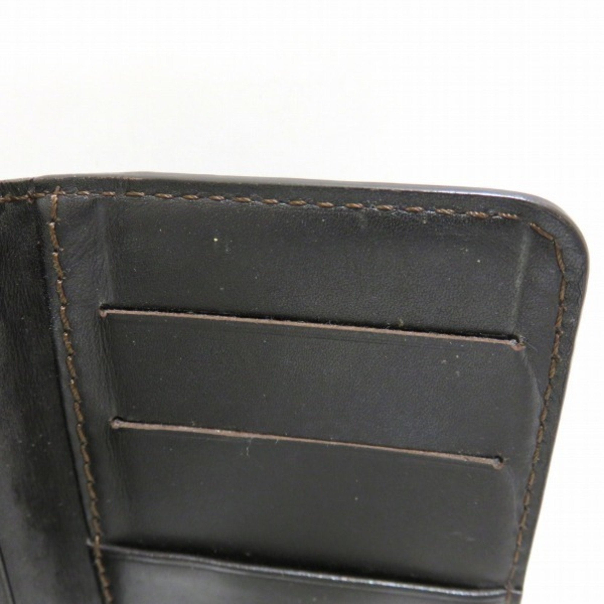 Louis Vuitton Brown Leather Organizer de poche wallet accessories