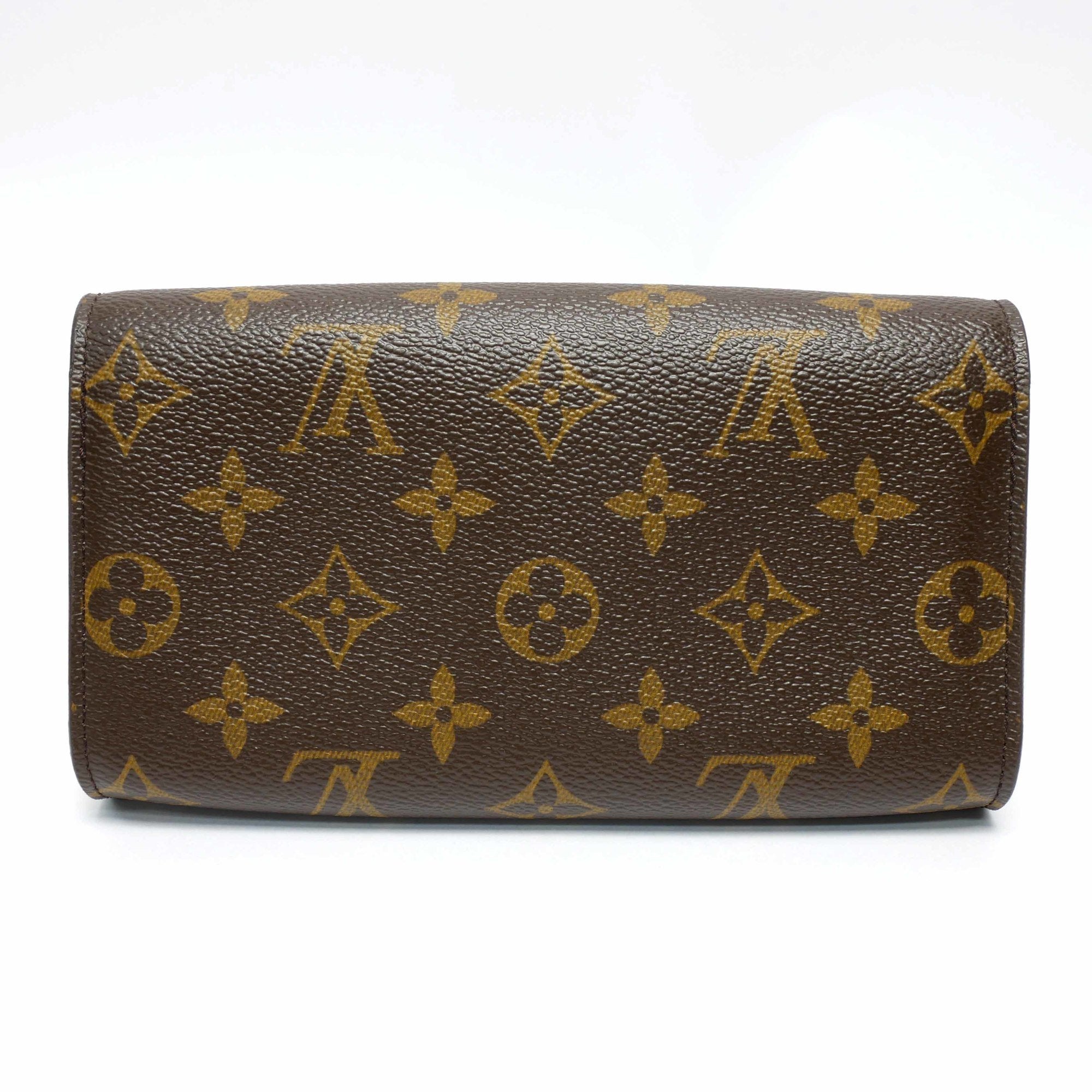 Louis Vuitton Brown Canvas Cosmetic Pouch clutch bag