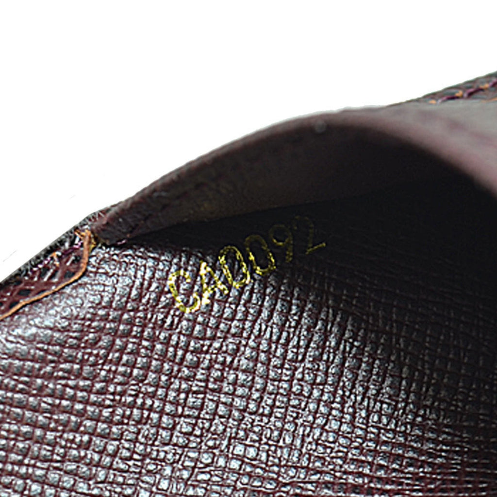 Louis Vuitton Brown Leather COUVERTURE AGENDA FONCTIONNEL PM wallet accessories