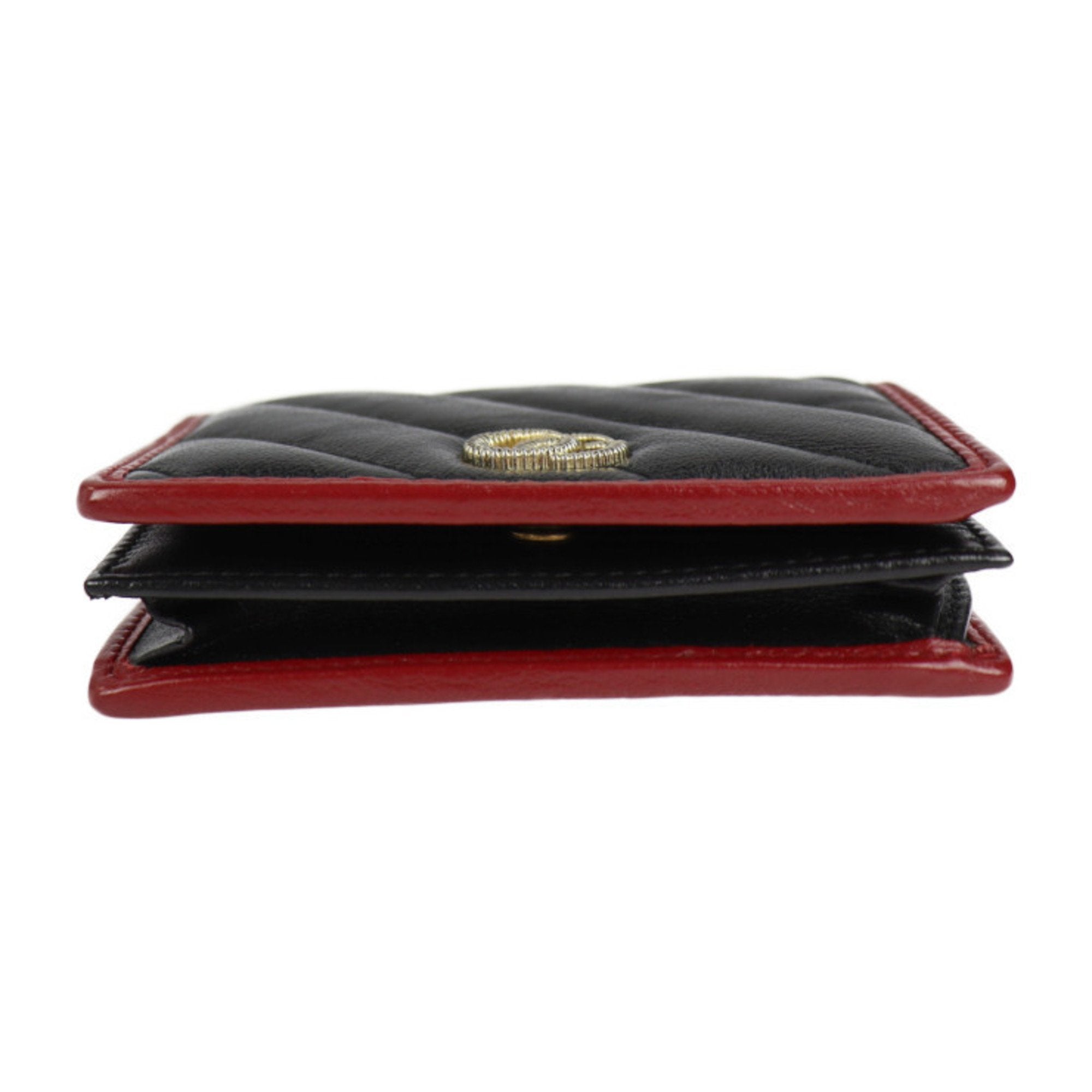 Gucci Bicolor Leather GG Marmont wallet accessories