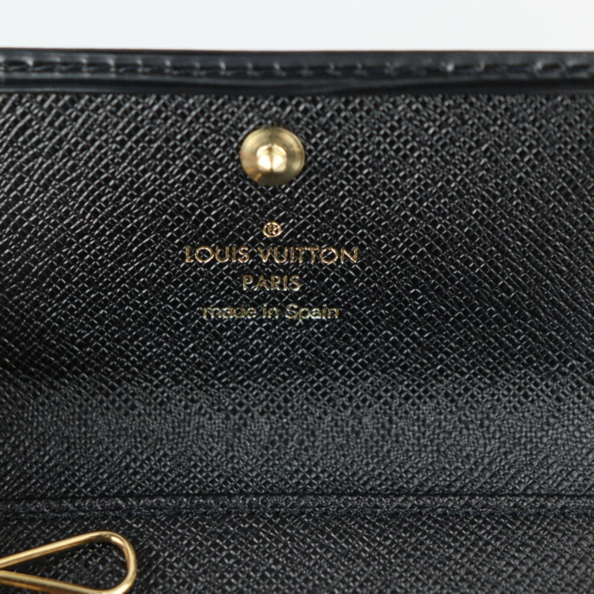 Louis Vuitton Black Leather Multicles wallet accessories