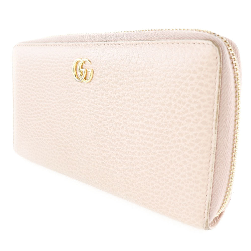 Gucci Pink Leather GG Marmont wallet accessories