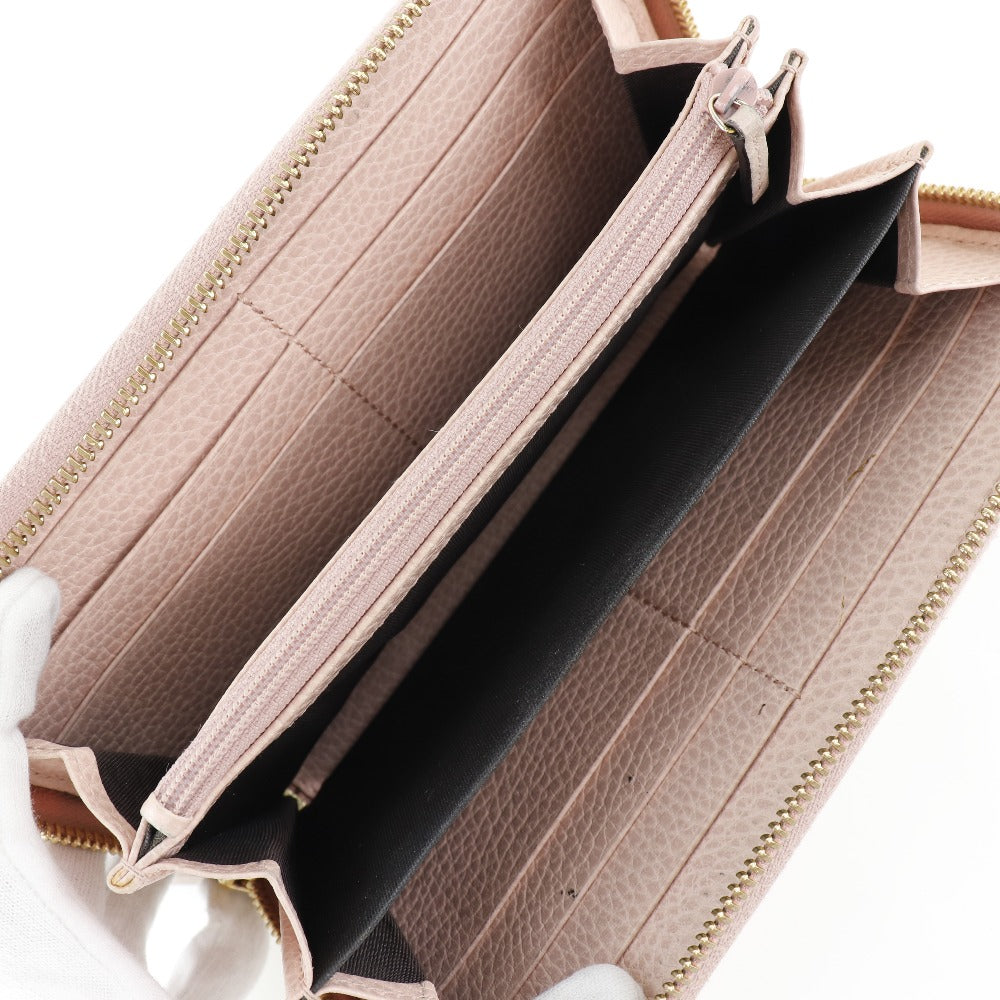 Gucci Pink Leather GG Marmont wallet accessories