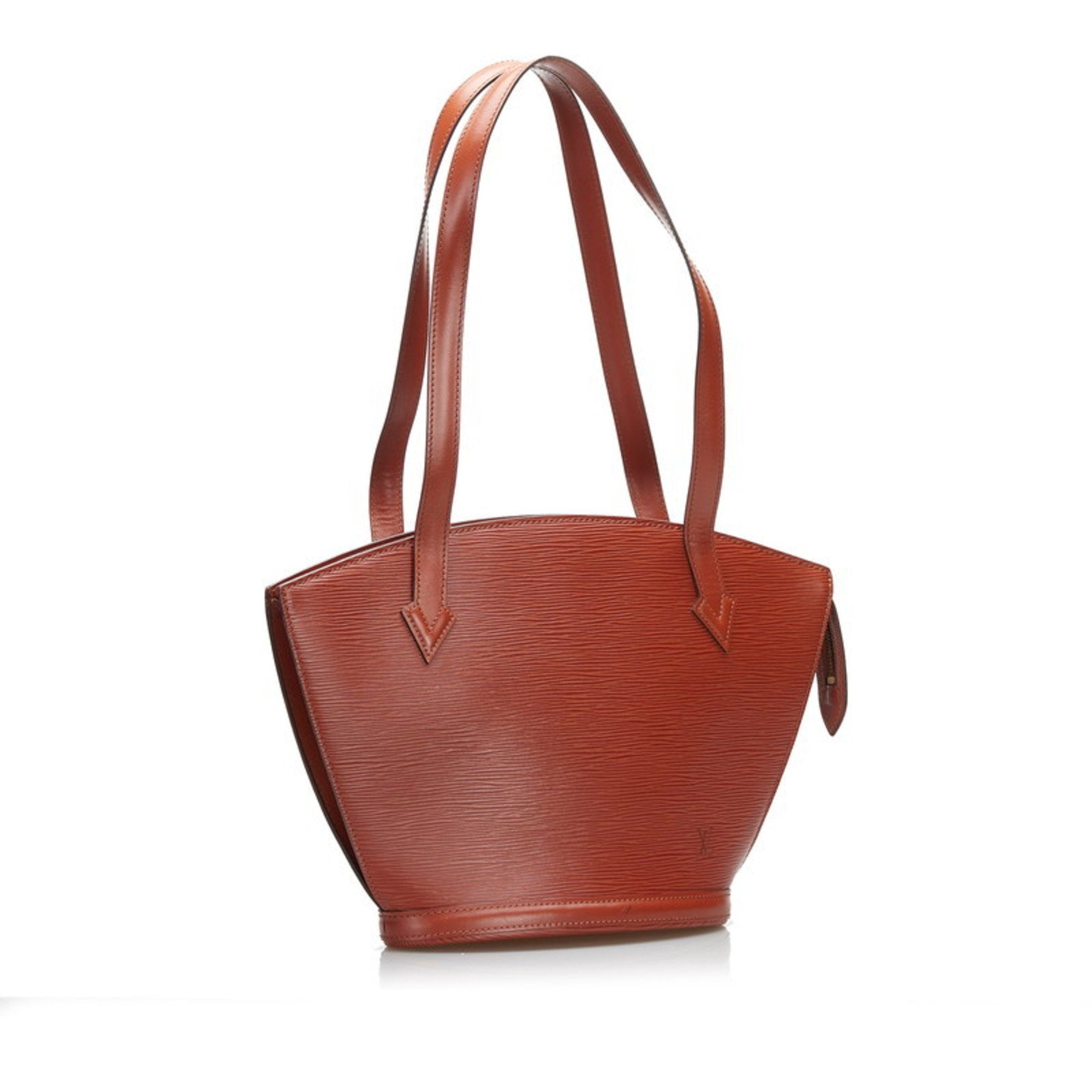 Louis Vuitton Brown Leather Saint Jacques shoulder bag