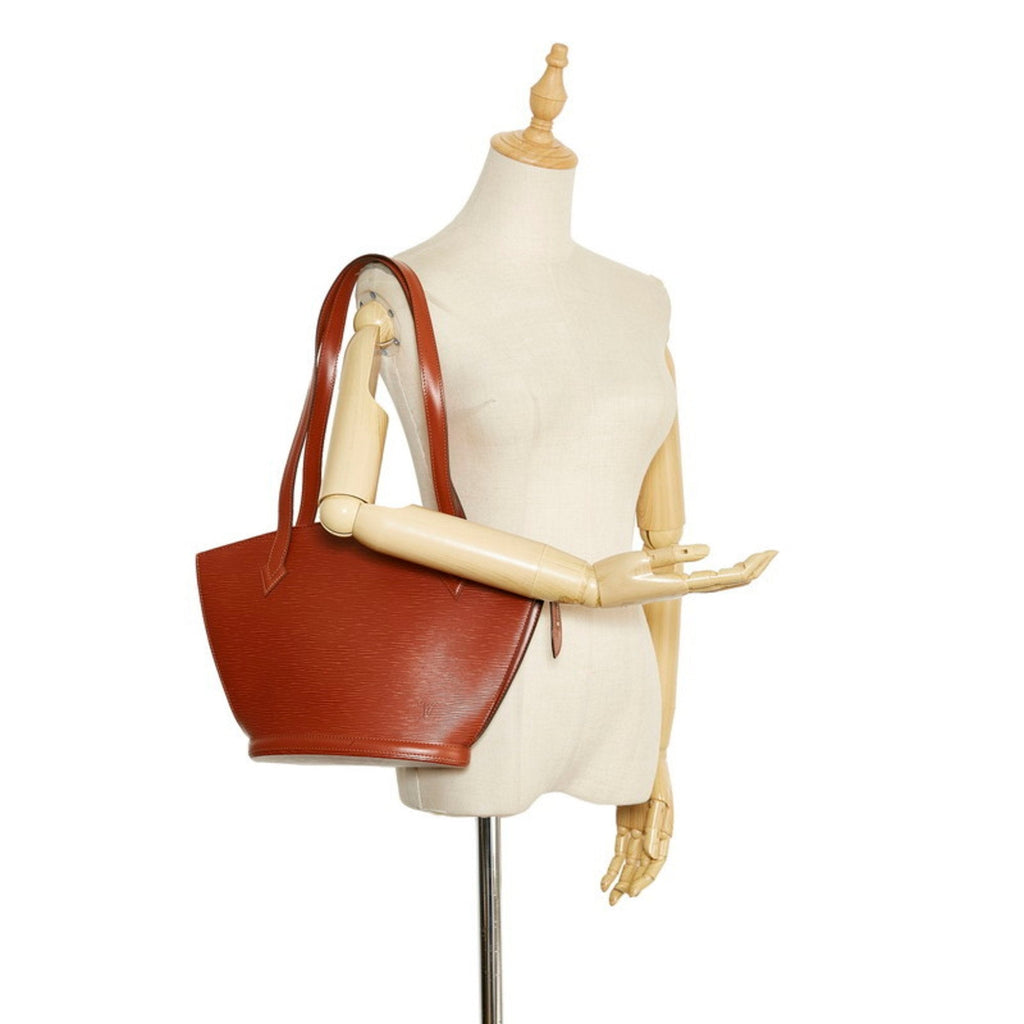 Louis Vuitton Brown Leather Saint Jacques shoulder bag