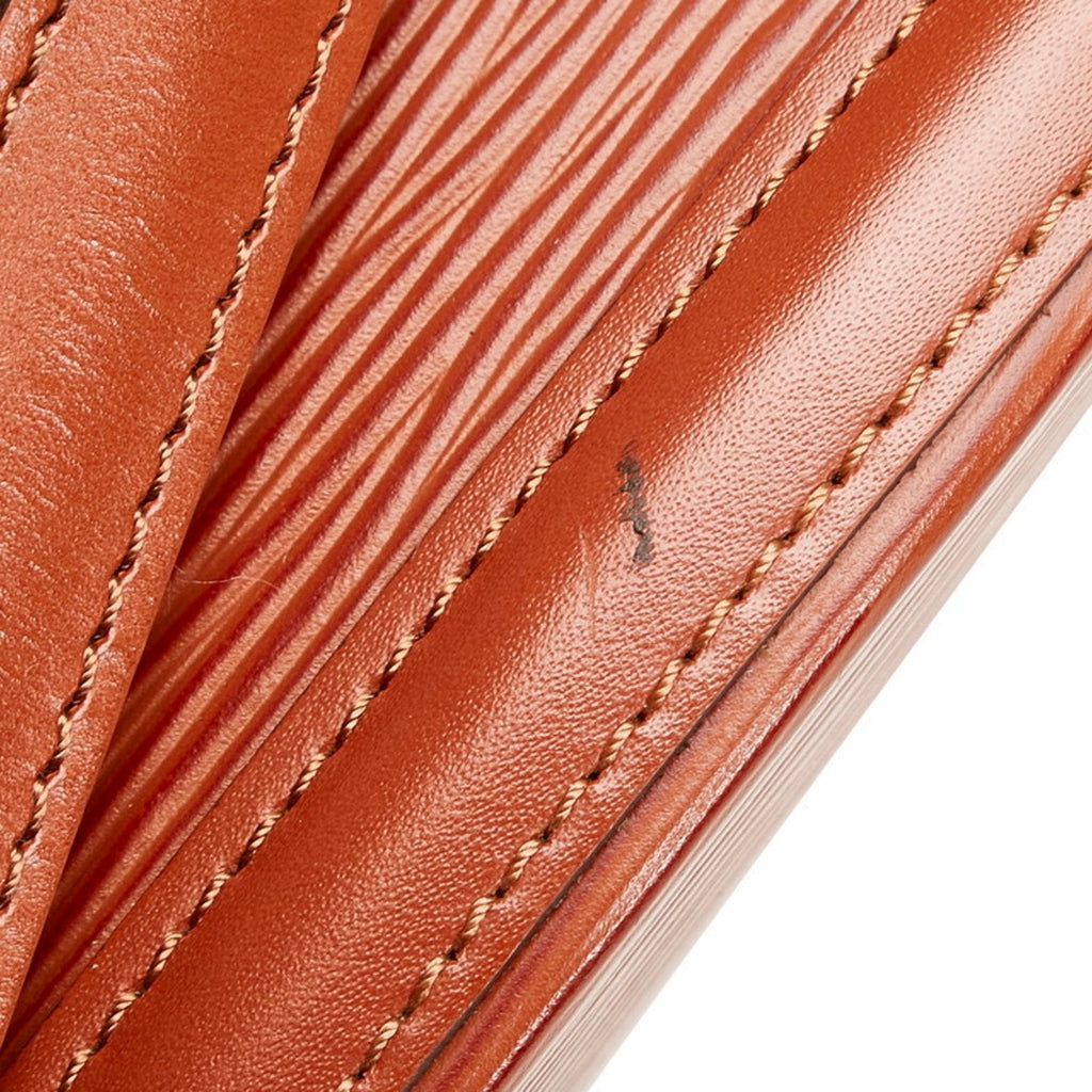 Louis Vuitton Brown Leather Saint Jacques shoulder bag