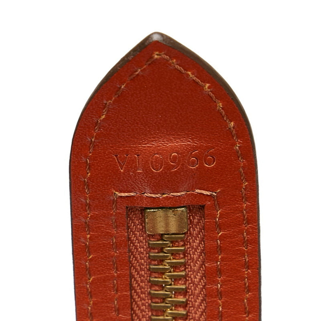 Louis Vuitton Brown Leather Saint Jacques shoulder bag