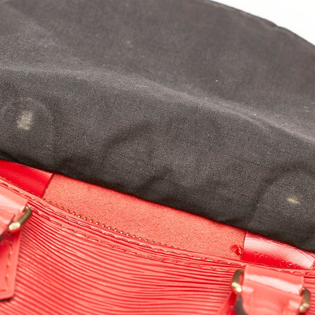 Louis Vuitton Red Leather Speedy 25 handbag bag