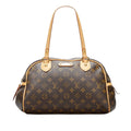 Louis Vuitton Brown Canvas Montorgueil tote bag