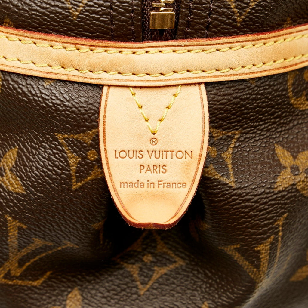 Louis Vuitton Brown Canvas Montorgueil tote bag