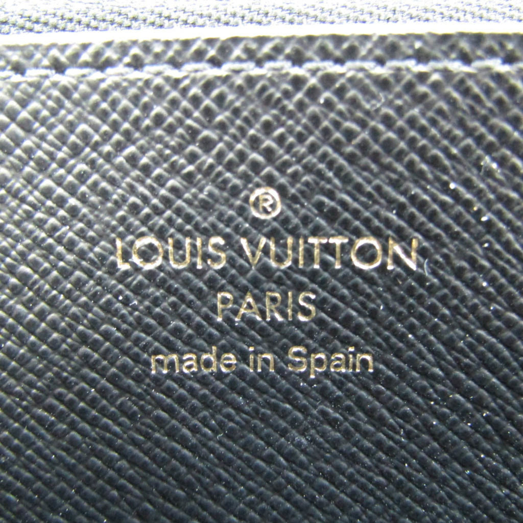 Louis Vuitton Black Leather Portefeuille zippy wallet accessories