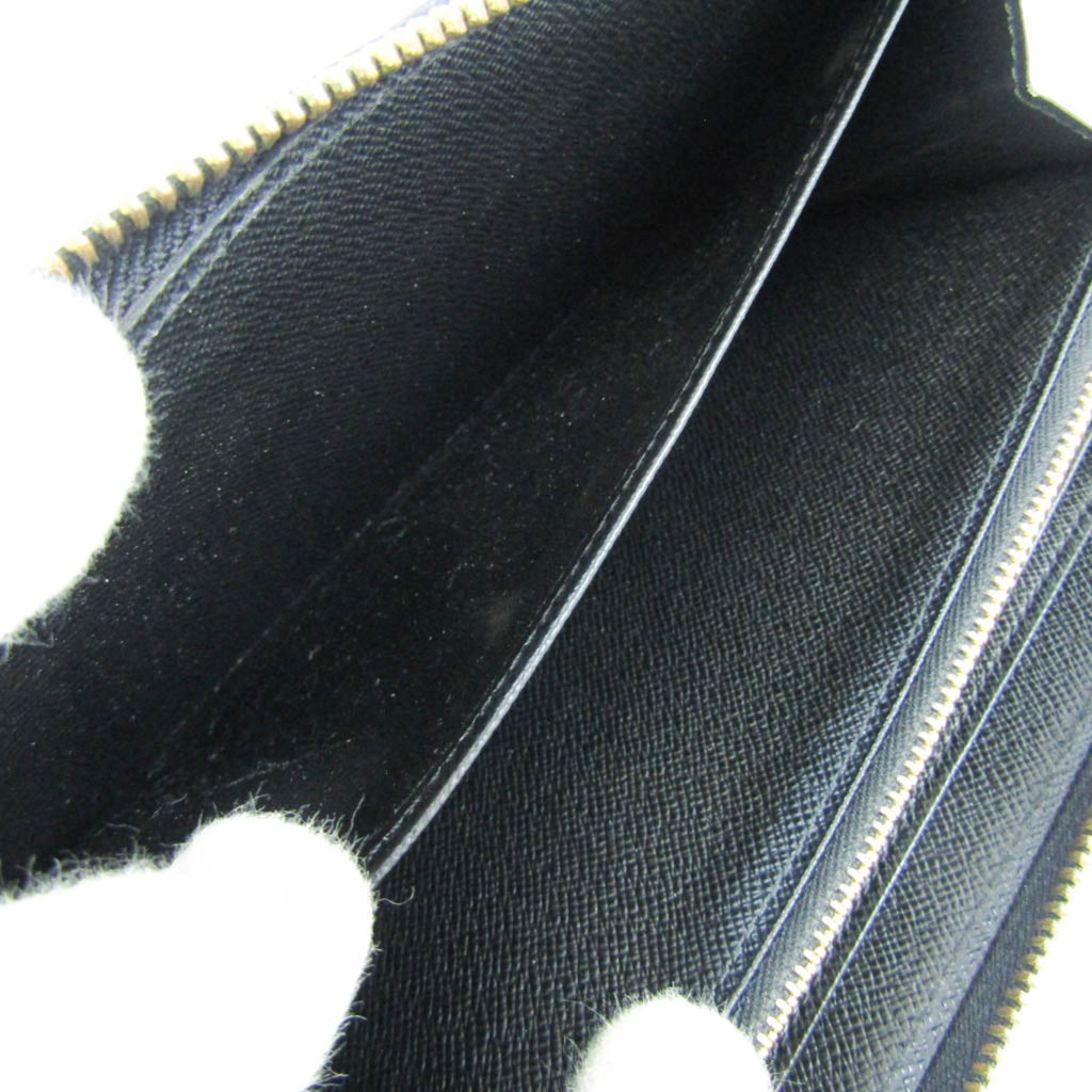 Louis Vuitton Black Leather Portefeuille zippy wallet accessories