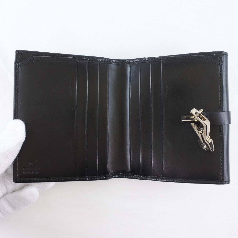 Gucci Black Calfskin Jackie wallet accessories