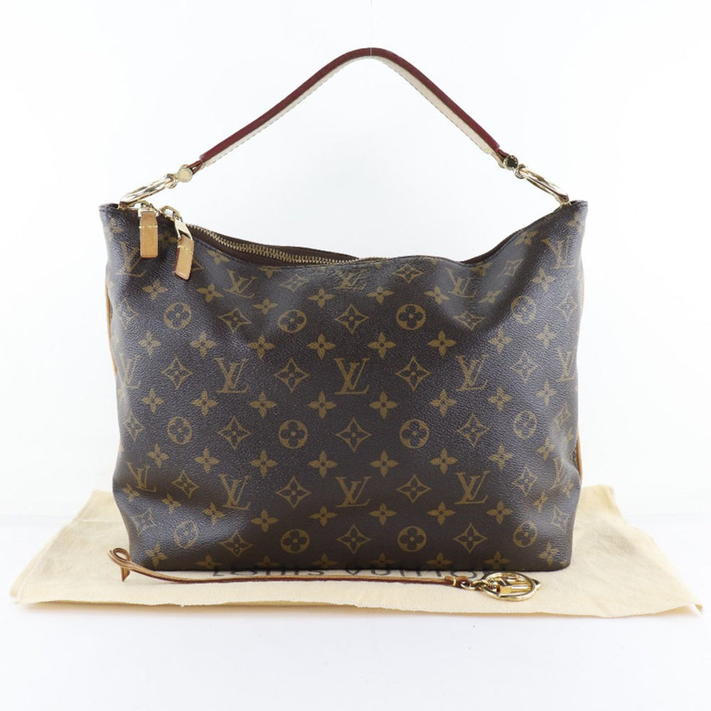 Louis Vuitton Brown Canvas Sully shoulder bag