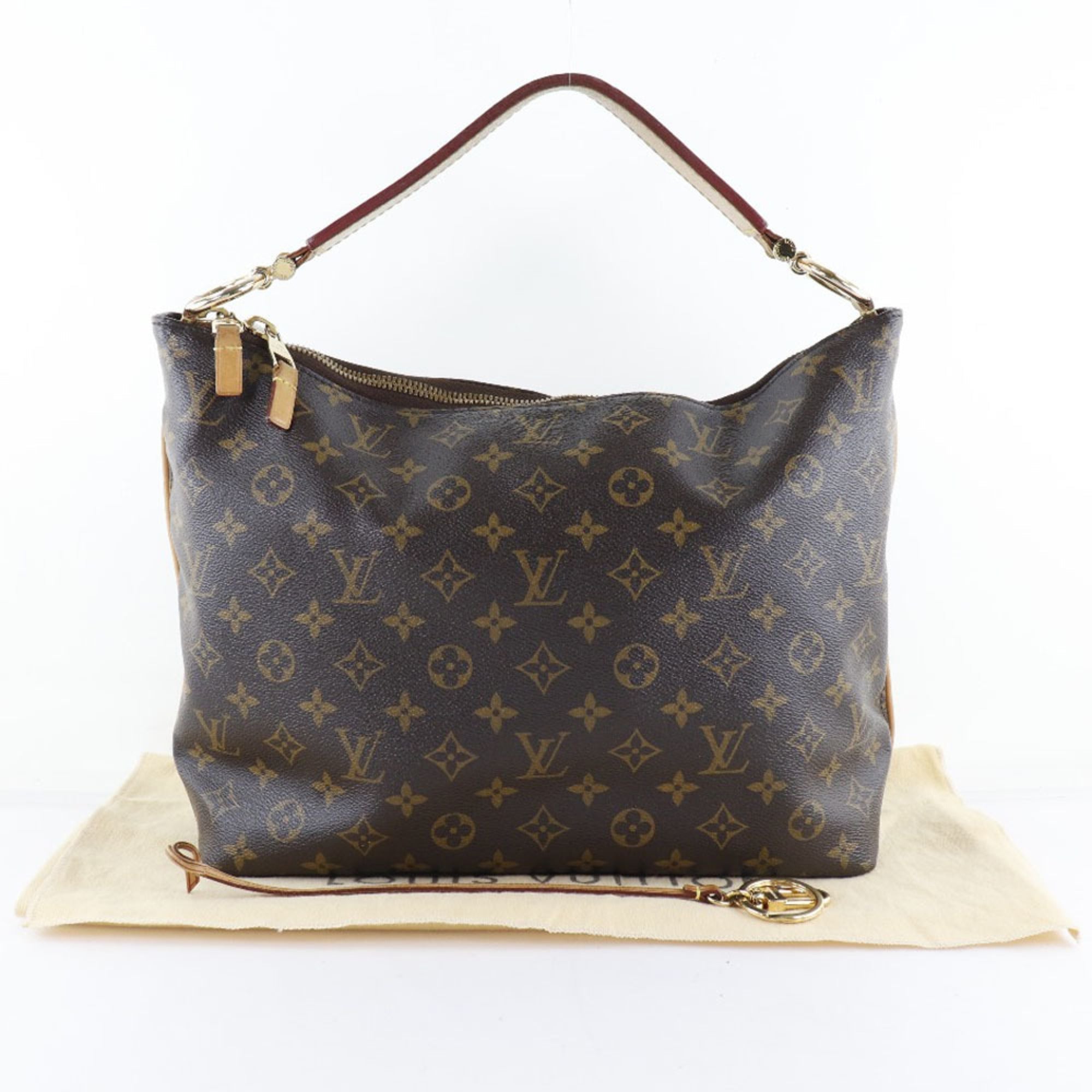 Louis Vuitton Brown Canvas Sully shoulder bag