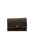 Louis Vuitton Monogram M62630 Keycase PVC/Leather Brown