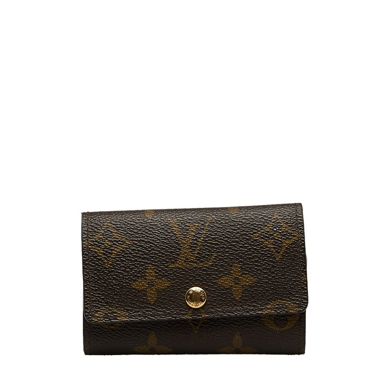 Louis Vuitton Monogram M62630 Keycase PVC/Leather Brown