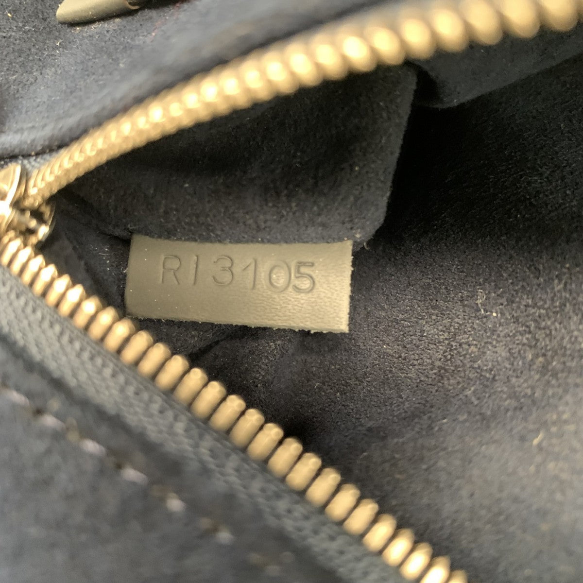 Louis Vuitton Black Leather Porte Document Business briefcase bag