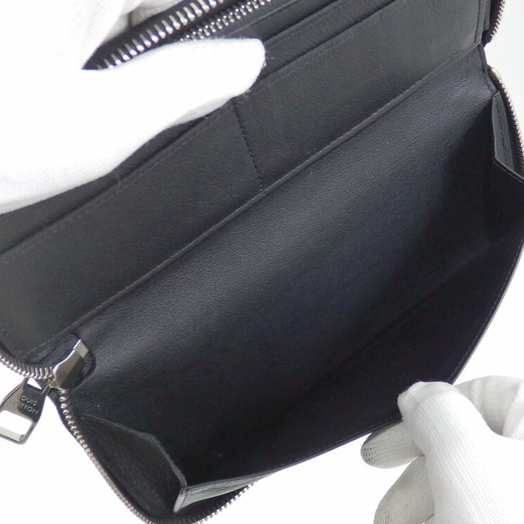 Louis Vuitton Black Leather Zippy wallet wallet accessories