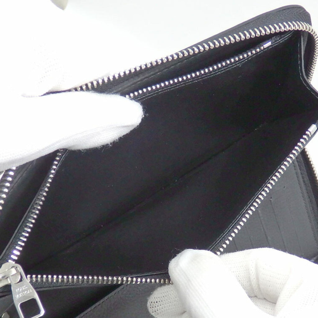 Louis Vuitton Black Leather Zippy wallet wallet accessories