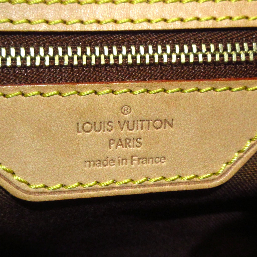 Louis Vuitton Brown Canvas Batignolles Vertical shoulder bag