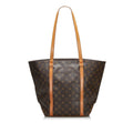 Louis Vuitton Brown Canvas SAC SHOPPING handbag bag