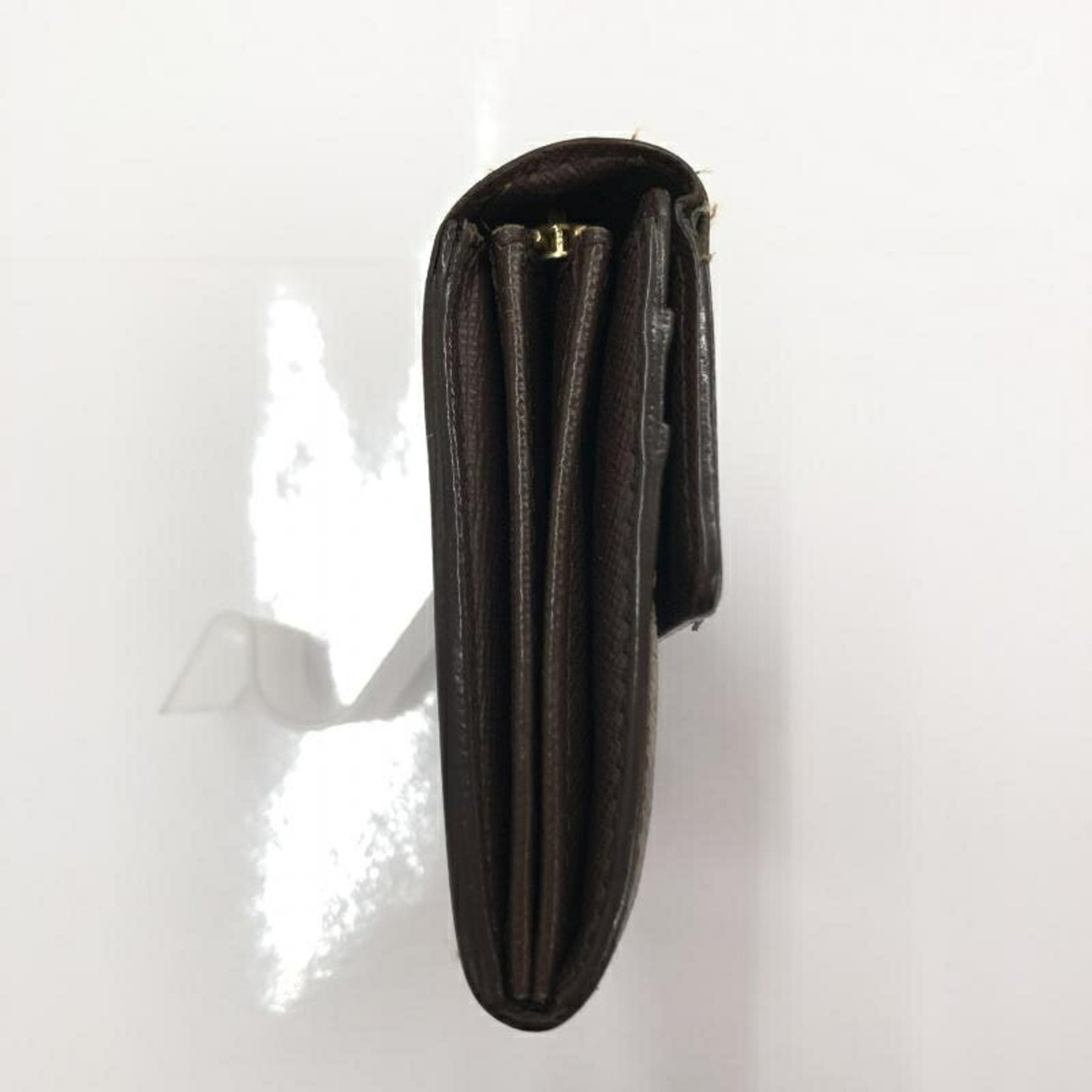 Louis Vuitton Brown Canvas Sarah wallet accessories