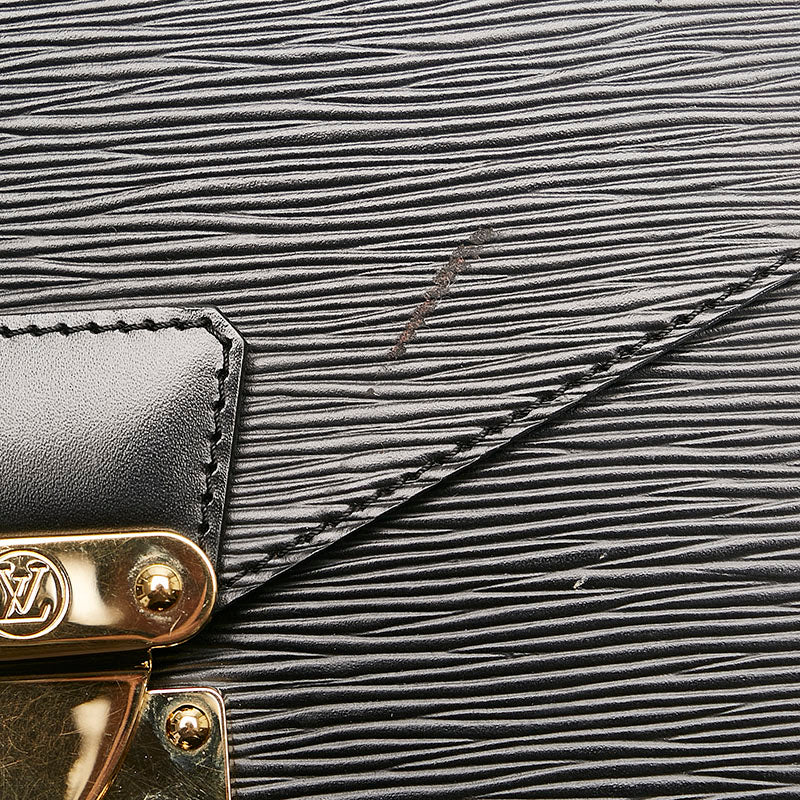 Louis Vuitton Epic Concorde Handbag M52132 Noir Black Leather  Louis Vuitton