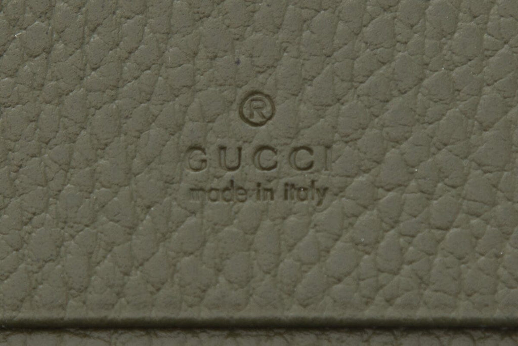 Gucci Green Compact Leather Wallet