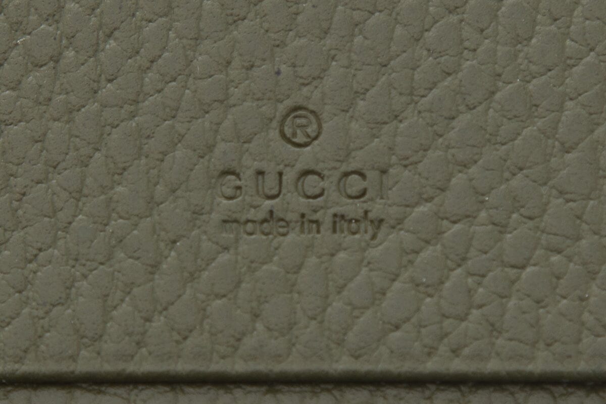 Gucci Green Compact Leather Wallet