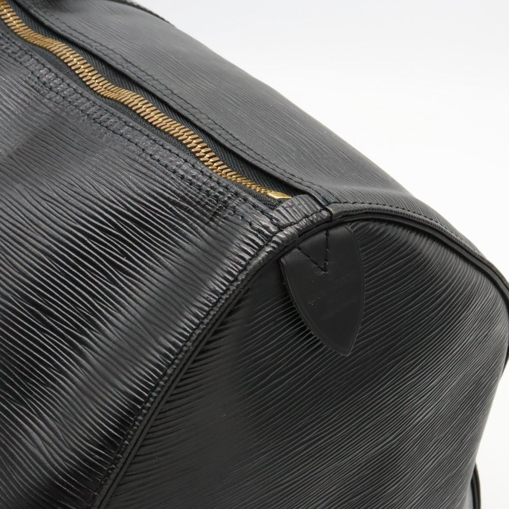 LOUIS VUITTON Louis Vuitton Epic Kypopur 55 Boston Bag Travel Bag Leather Noir Black M42952
