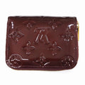 Louis Vuitton Bordeaux Patent leather Zippy coin purse wallet accessories